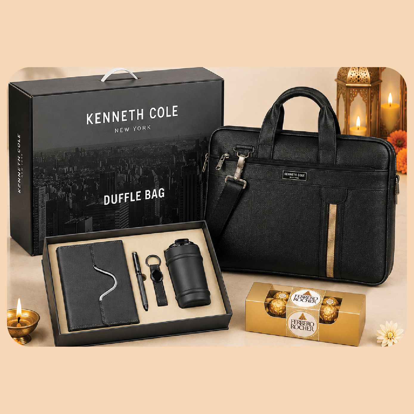 Gift Set-32: Dairy Gift Set + Premium Bag + Chocolate + Gift Box