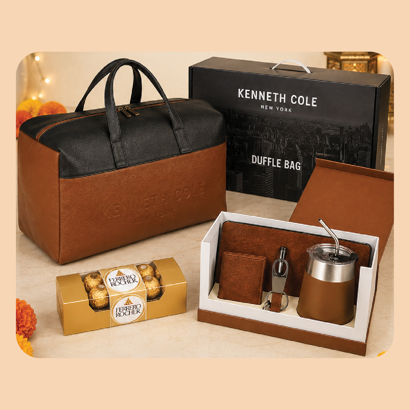 Gift Set-34: Premium Bag + Office Set + Premium Chocolates + Gift Box